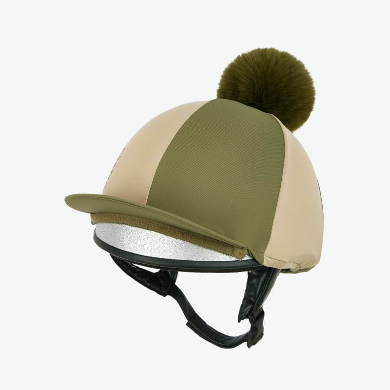 LeMieux Harlequin Hat Silk Willow/Pear