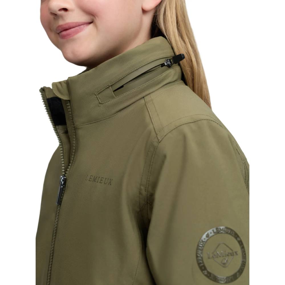 LeMieux Young Rider Clarissa Crew Jacket Willow Green