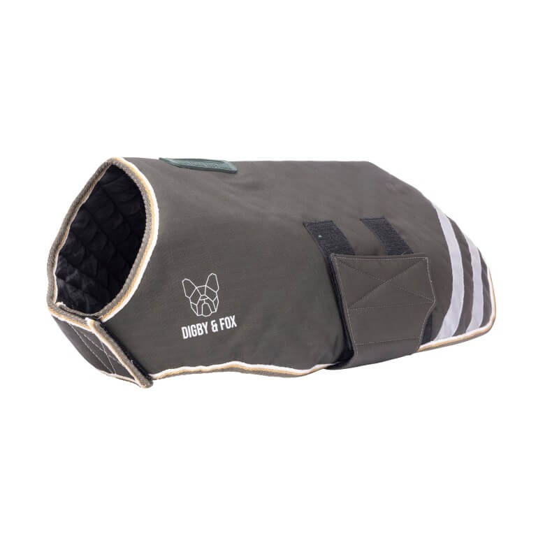Digby & Fox Waterproof Dog Coat Green