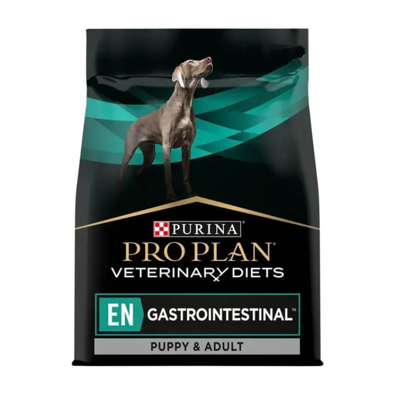 Purina Pro Plan Canine EN Gastrointestinal dog food for digestive health.