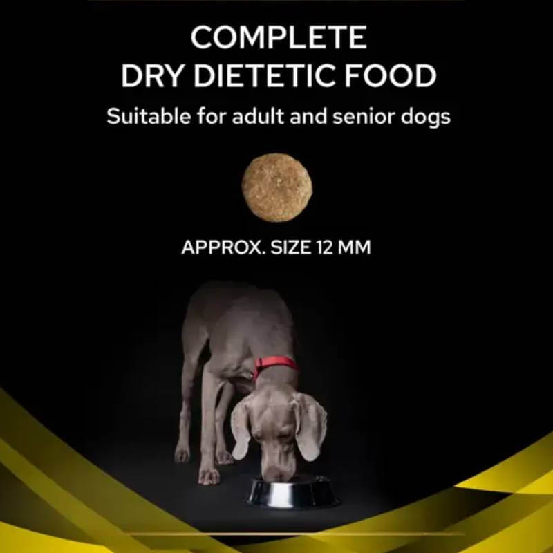 Purina Pro Plan NC Neurocare dry food for adult/senior dogs, 12mm kibble, supports brain health.