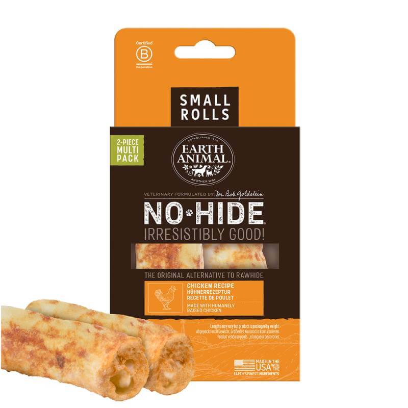 Earth Animal No Hide chews are an easily digestible, rawhide alternative for dogs.