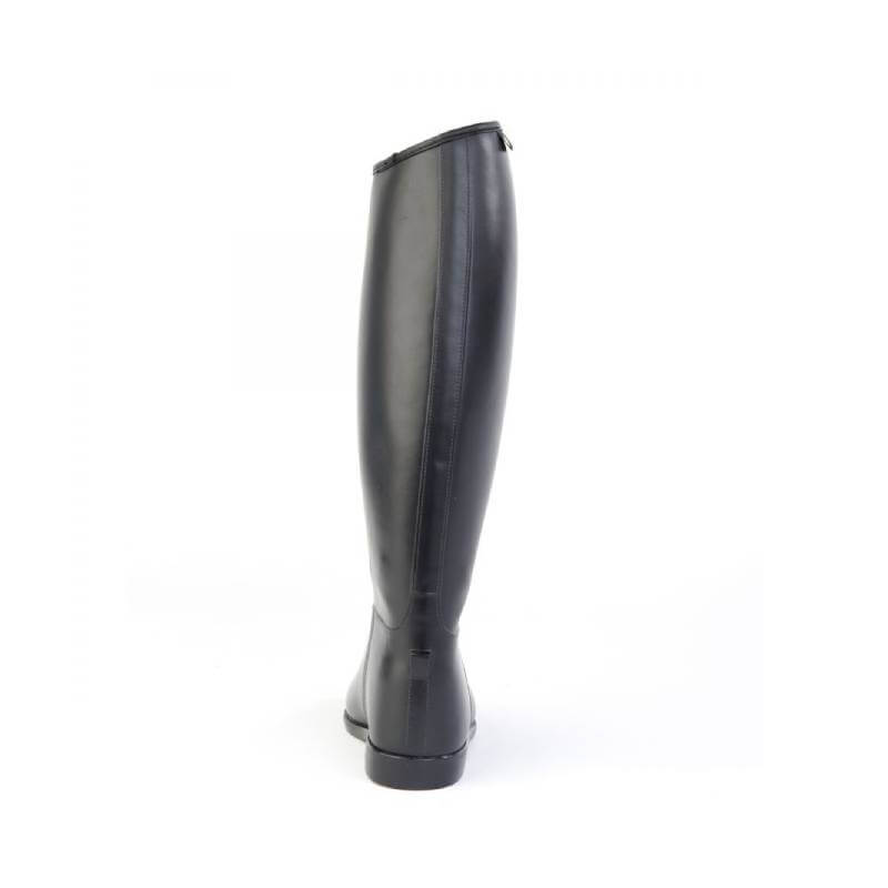 Dublin Universal Childs Tall Boots with durable rubber sole, shown from the back on white.