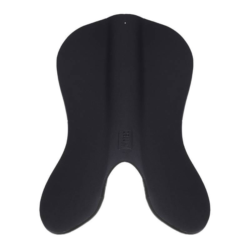 Wintec Riser Comfort Pad All Purpose Black – ergonomic cushion with center groove and saddle relief.