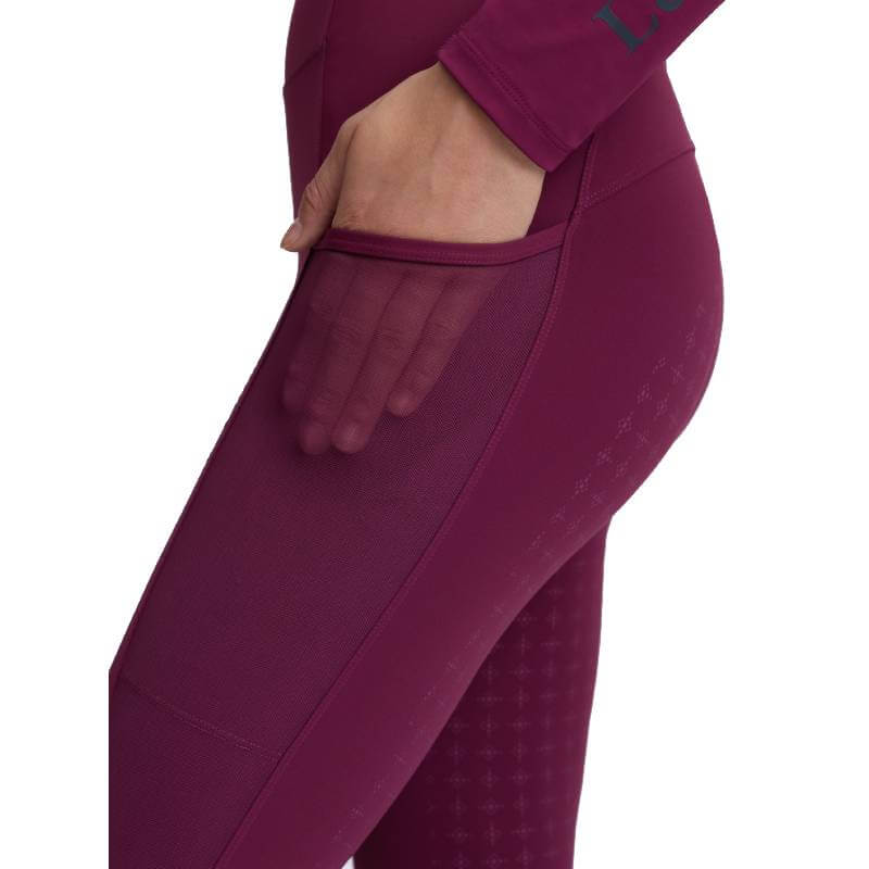 LeMieux Naomi Pull On Breeches Blackberry