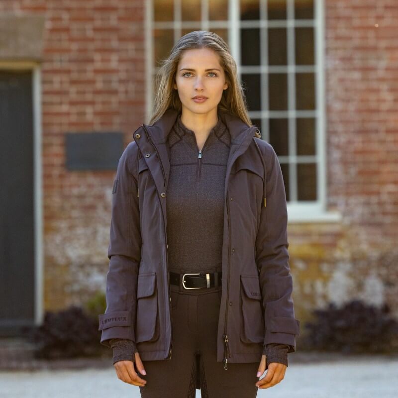 LeMieux Heritage Beatrice Waterproof Coat Cocoa