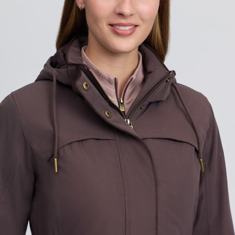 LeMieux Heritage Beatrice Waterproof Coat Cocoa