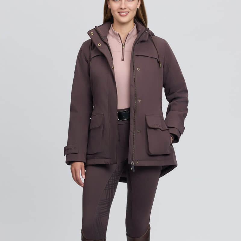 LeMieux Heritage Beatrice Waterproof Coat Cocoa