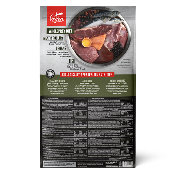 Orijen Tundra Adult Grain-Free Dry Dog Food with Lamb, Venison & Duck, from Orijen.