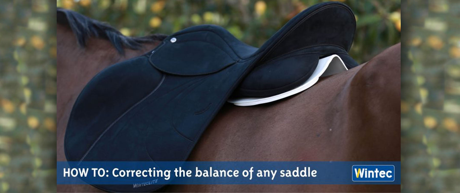How to easily correct your saddle balance