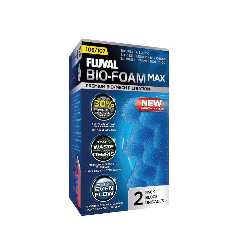 Fluval 107 Biofoam Max-Pet n Pony-Fluval
