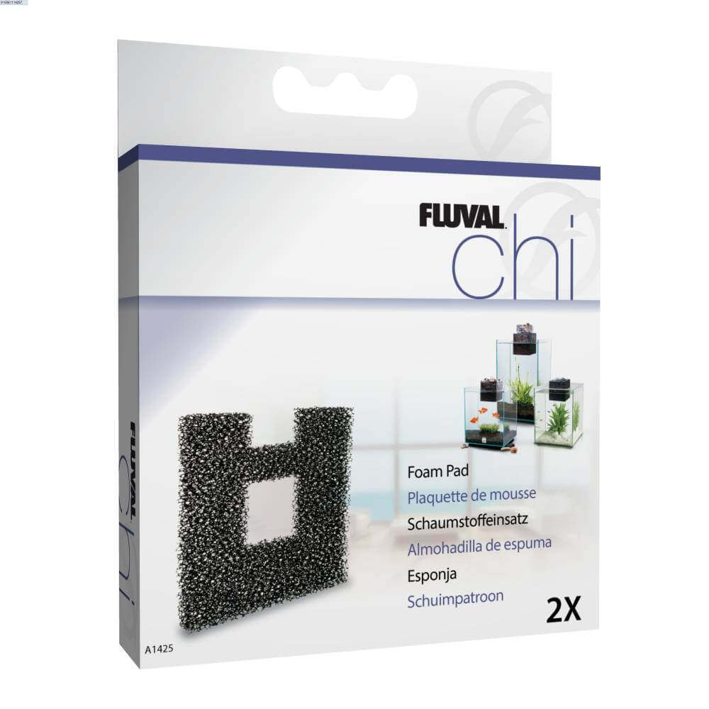 Fluval Chi Foam Pad for 19/25L Chi (2pcs) by Fluval, fits 19/25L Chi aquariums.