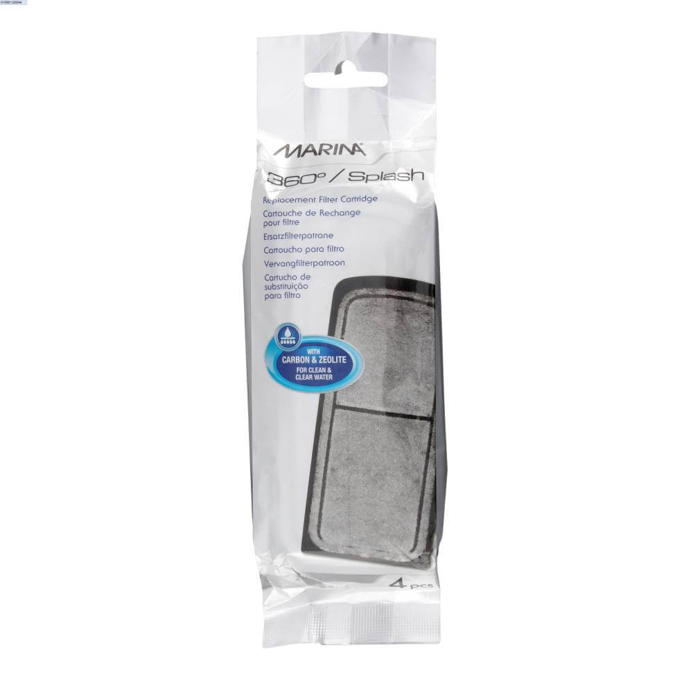 Marina 360 Carbon/Zeolite Cartridge (4pk) by Marina for your aquarium.