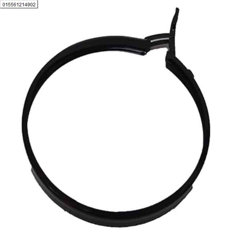 The Fluval Laguna Lid Clamp is a black, circular plastic cable tie shown on a white background.