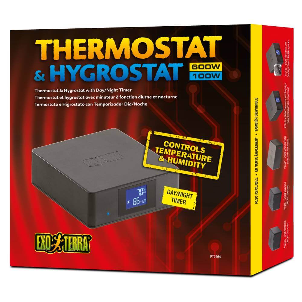 Exo Terra Thermostat 600w &amp; Hydrostat 100w-Pet n Pony-Exo Terra