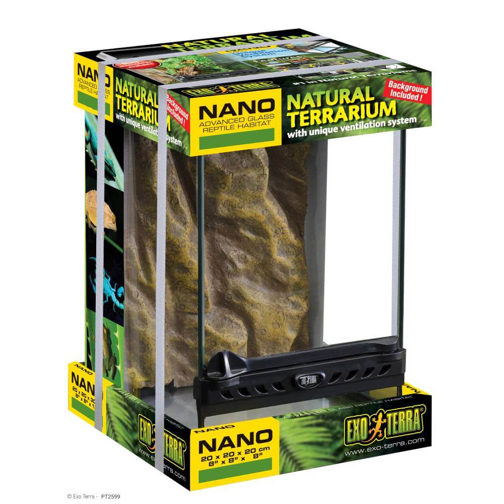 Exo Terra Natural Terrarium Nano 20x20x20cm