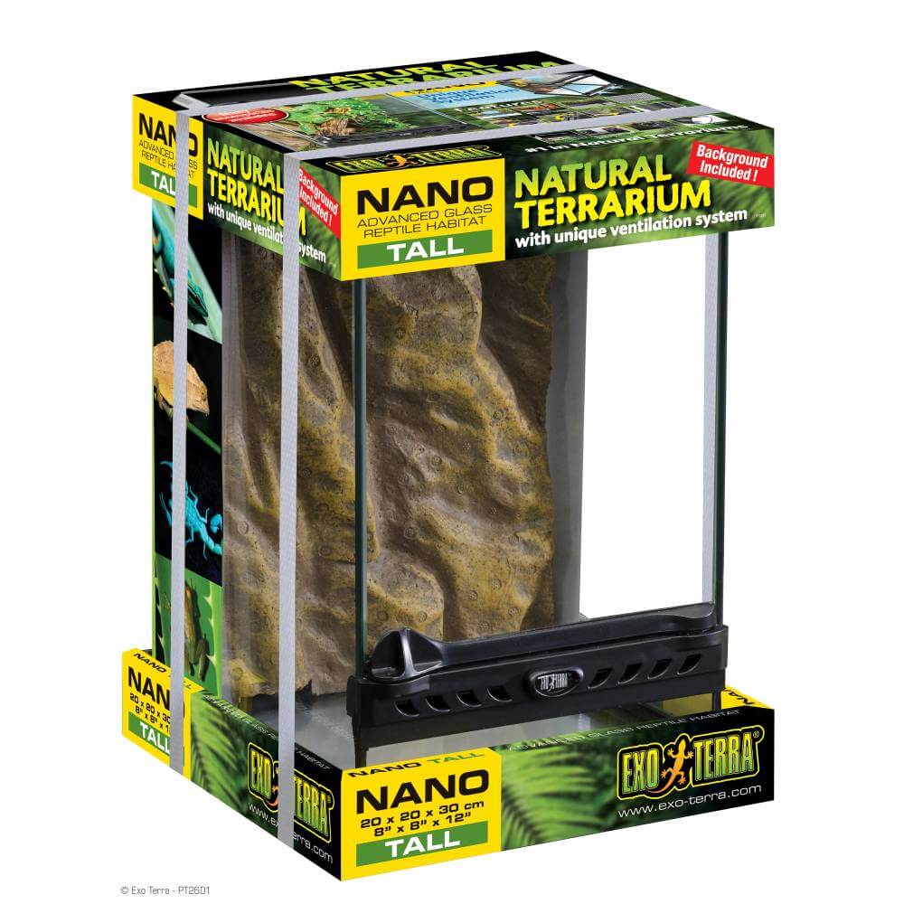 Exo Terra Natural Terrarium Nano/Tall 20x20x30cm