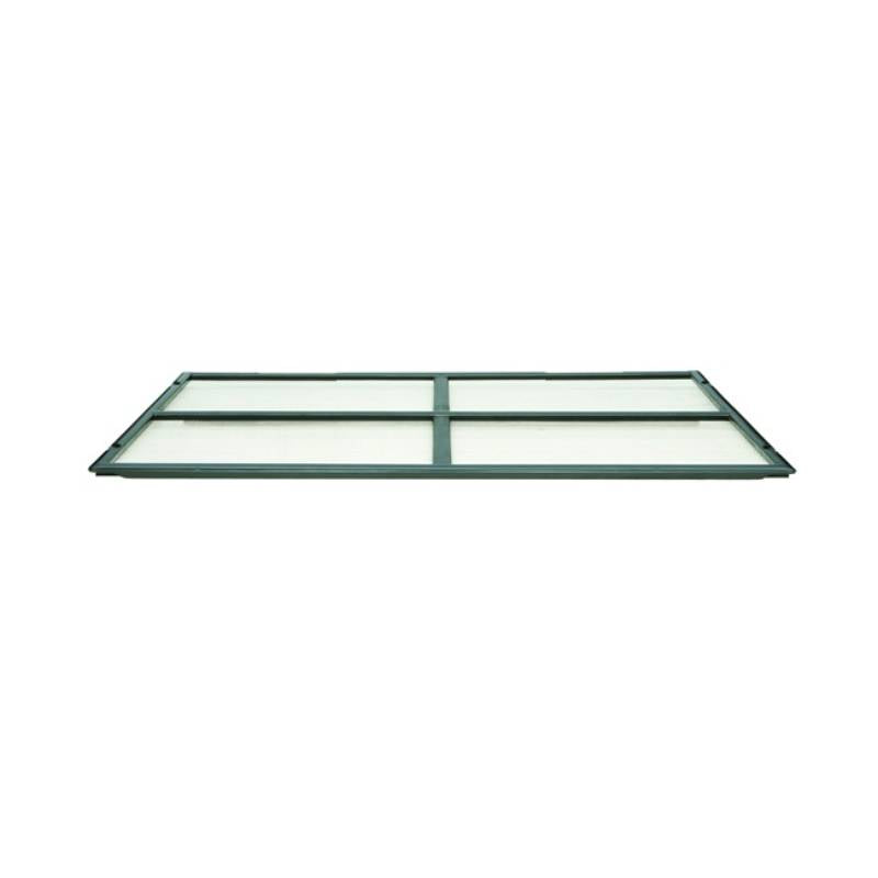 Fluval Exo Terra Screen Top Cover 45x45cm with metal frame for rectangular glass terrariums.