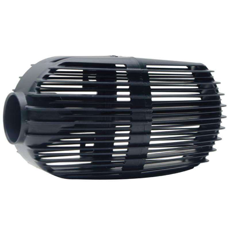Fluval FX5/FX6 Intake Strainer by Fluval features open slats and a large side opening.