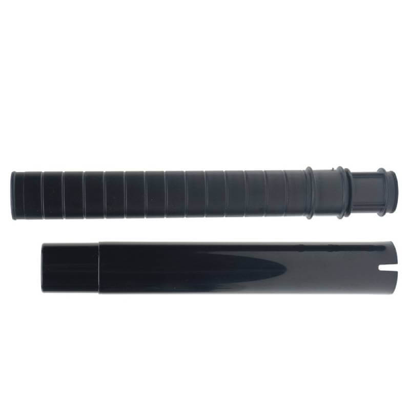 Two Fluval FX5/FX6 Intake Stems, one ribbed and one smooth, are placed parallel.