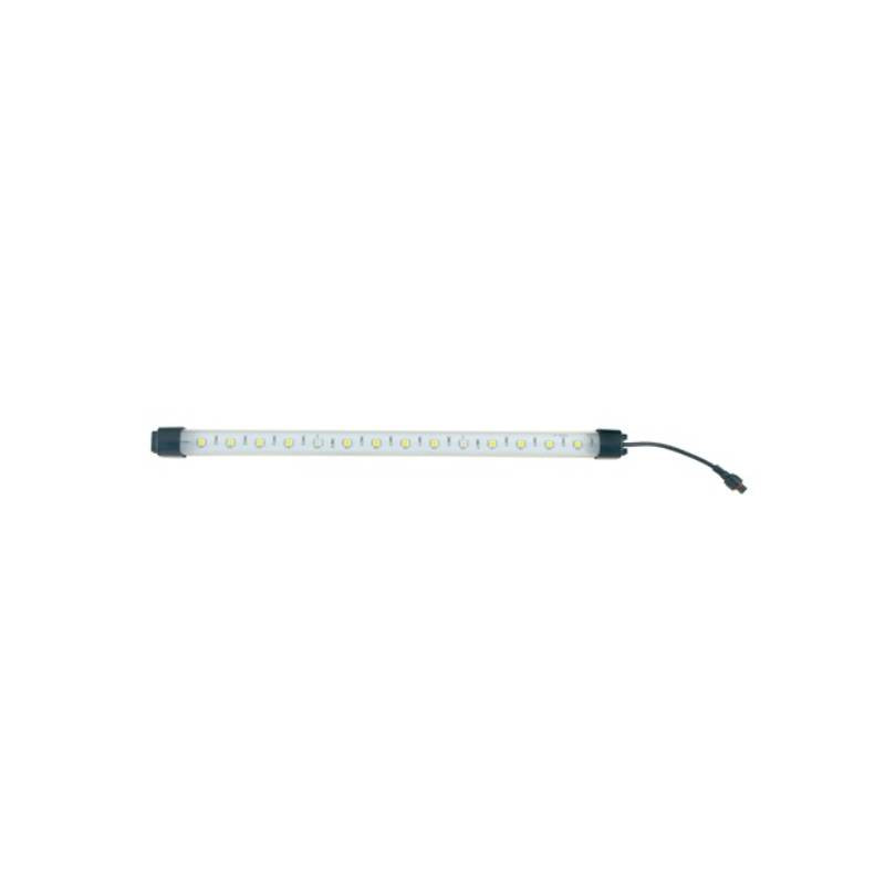 Fluval Replacement LED Light Strip for Marina Vue 87L Aquarium, slim with black cord.