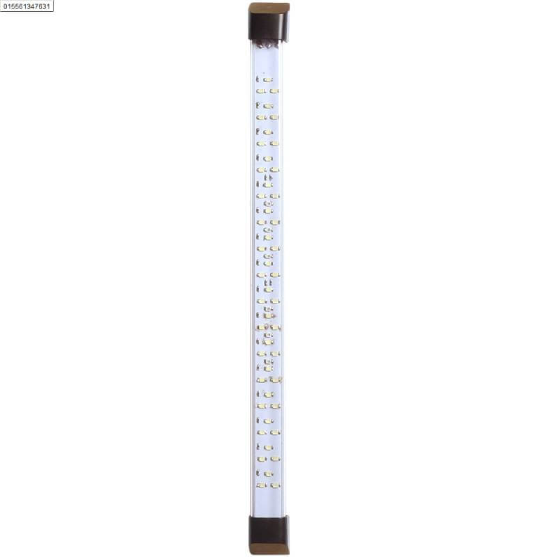 Fluval Flex 34L Replacement LED Lamp &amp; Sensor with brown end caps on a white background.
