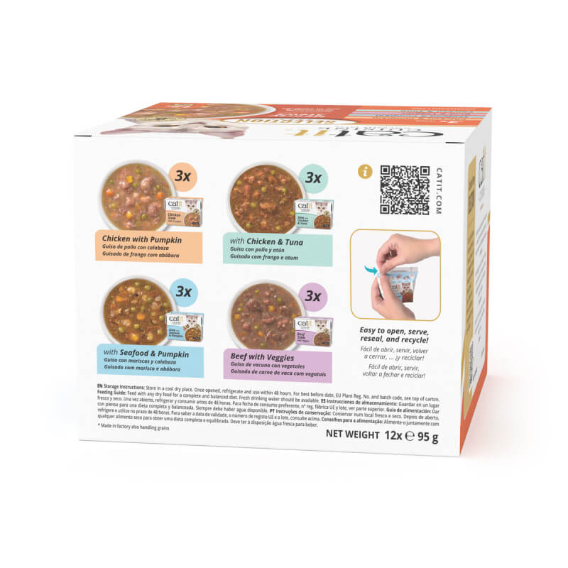 Catit Cuisine Stew Variety 12x95g