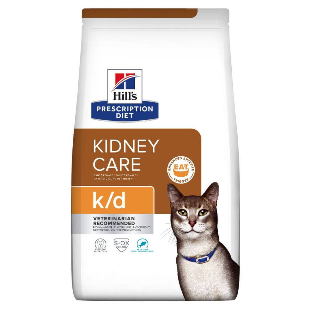 Hills Prescription Diet K/D Feline Dry Food Tuna-Pet n Pony-Hills