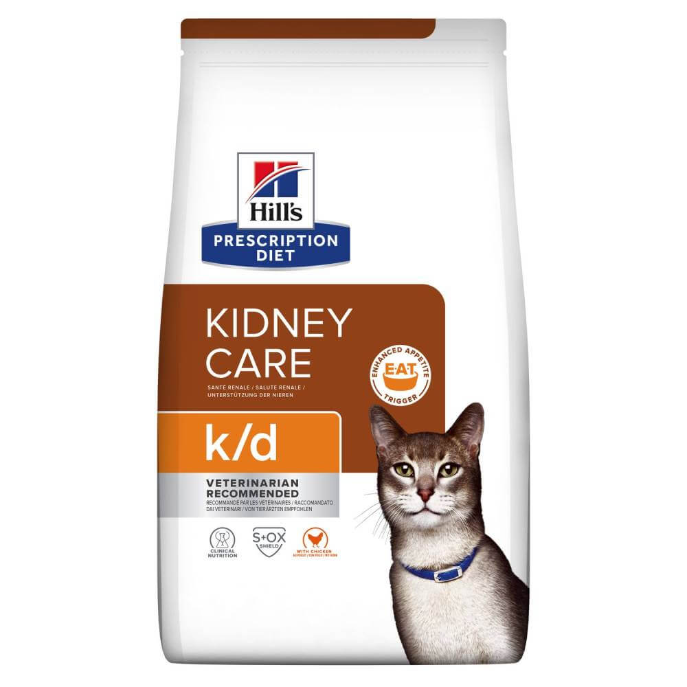 Hills Prescription Diet K/D Feline Kidney Care Dry Food 3kg