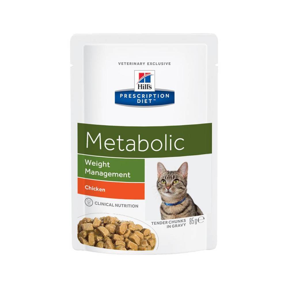 Hills Prescription Diet Feline Metabolic pouch 12x85g