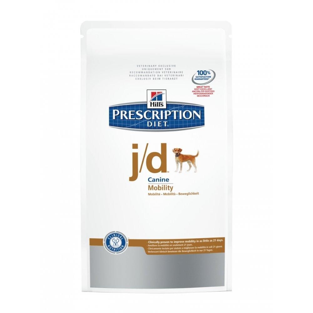 Hills Canine J/D Mobility Joint Support bag for dog joint support and osteoarthritis.