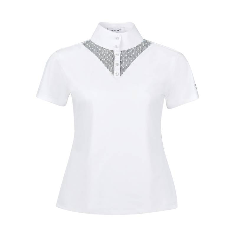 Dublin Tara Competition Lace Shirt White Adults