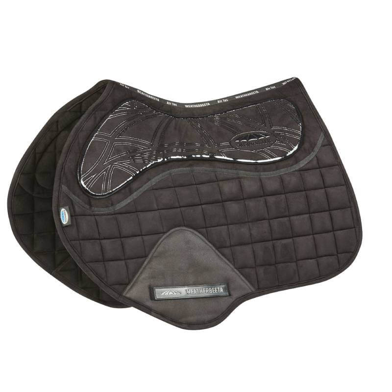 Weatherbeeta Ultra Grip Jump Saddle Pad Black Full