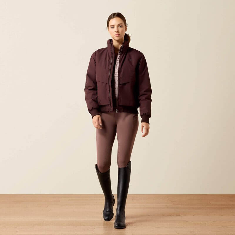 Ariat Womens Stable 2.0 Insulated Jacket Chocolate Plum