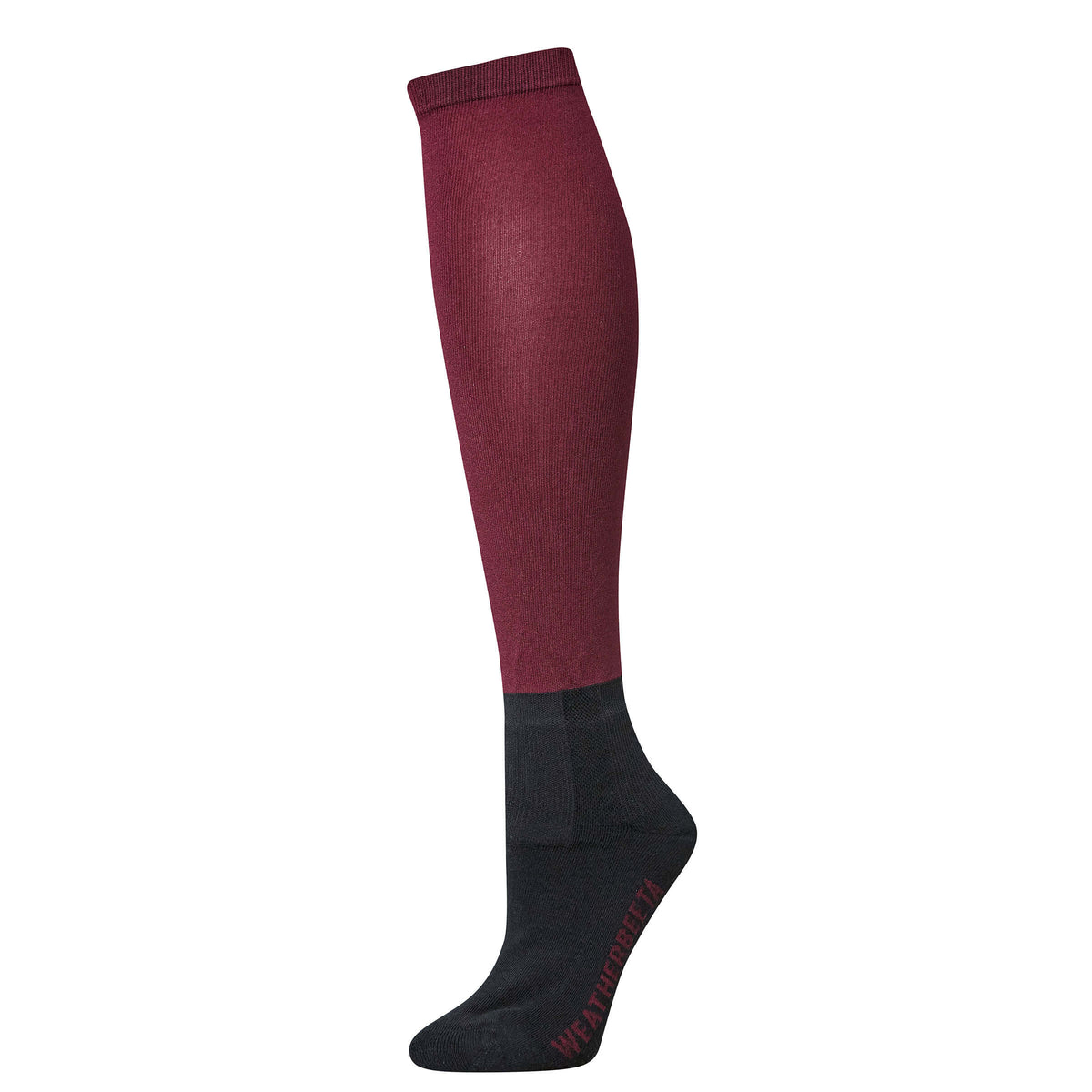 Weatherbeeta Prime Stocking Socks Maroon Adults One Size