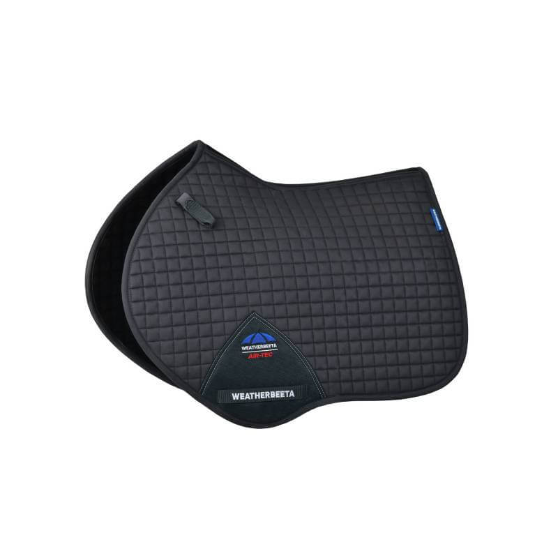 Weatherbeeta Prime Air-Tec Jump Shaped Saddle Pad Charcoal