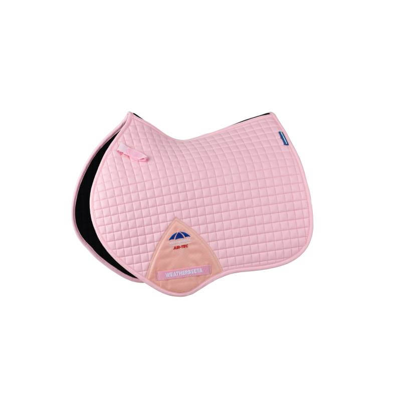 Weatherbeeta Prime Air-Tec Jump Shaped Saddle Pad Light Pink
