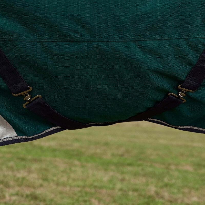 Weatherbeeta Comfitec Plus Dynamic Turnout Rug Detach-A-Neck Heavy Weight 360G Forest Green/Navy