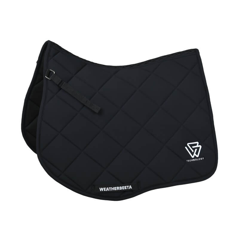 Weatherbeeta Softshell Pro 3D Air-Tec All Purpose Saddle Pad Black