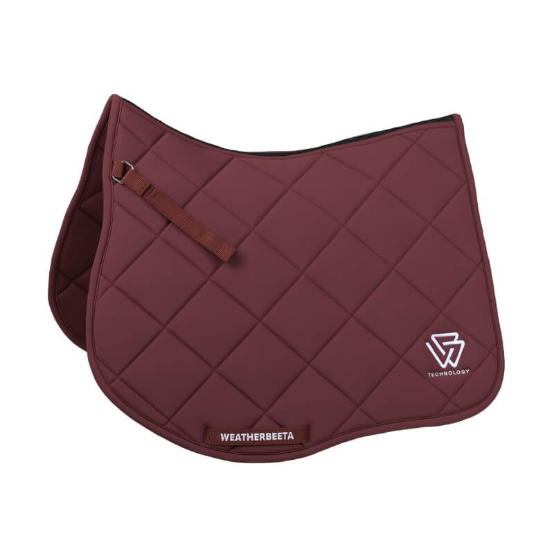 Weatherbeeta Softshell Pro 3D Air-Tec All Purpose Saddle Pad Burgundy