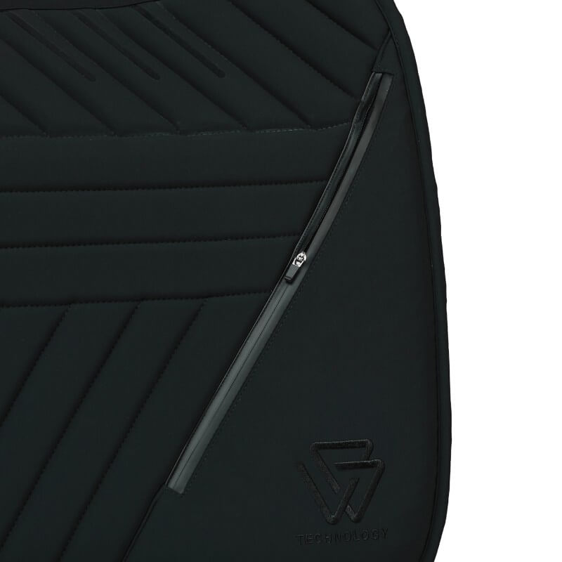 Weatherbeeta Softshell Pro Grip Dressage Saddle Pad Black