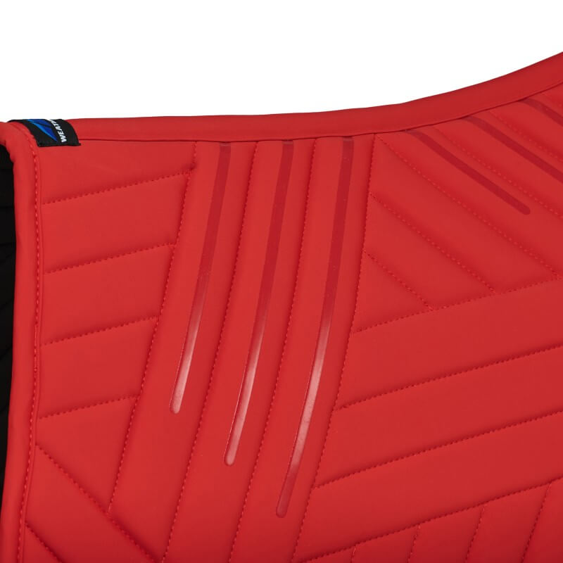 Weatherbeeta Softshell Pro Grip Dressage Saddle Pad Red