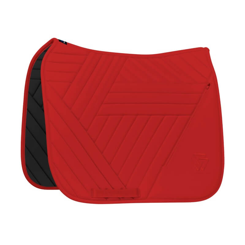 Weatherbeeta Softshell Pro Grip Dressage Saddle Pad Red