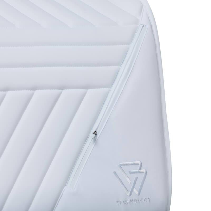Weatherbeeta Softshell Pro Grip Dressage Saddle Pad White