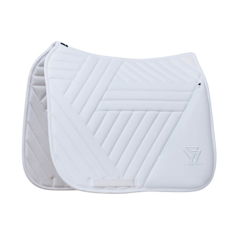 Weatherbeeta Softshell Pro Grip Dressage Saddle Pad White