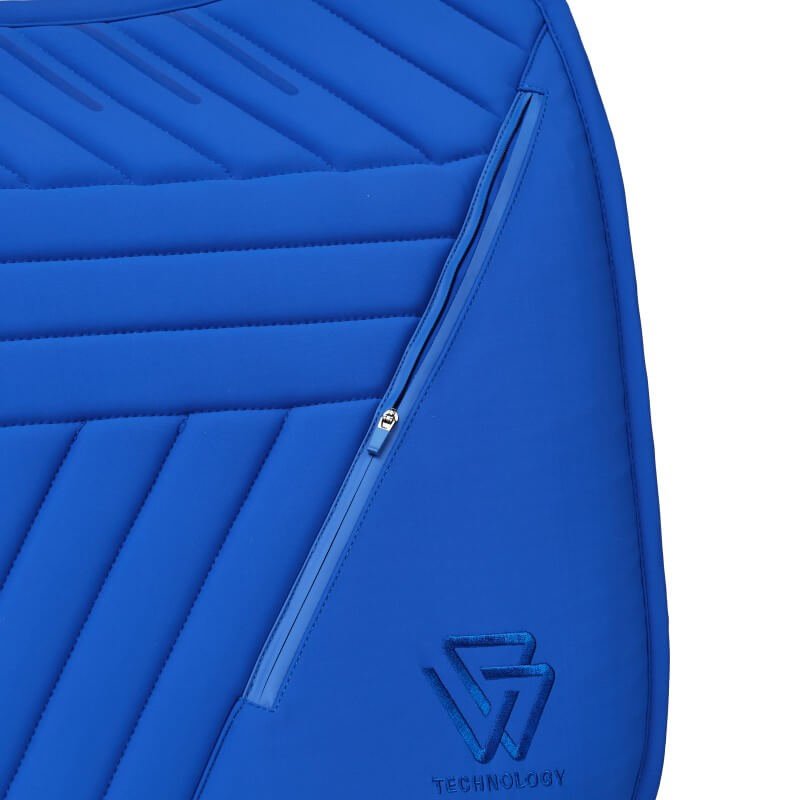Weatherbeeta Softshell Pro Grip Euro Jump Saddle Pad Cobalt