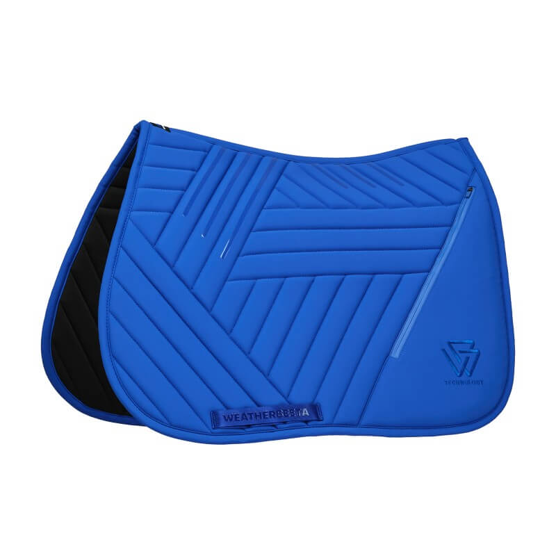 Weatherbeeta Softshell Pro Grip Euro Jump Saddle Pad Cobalt