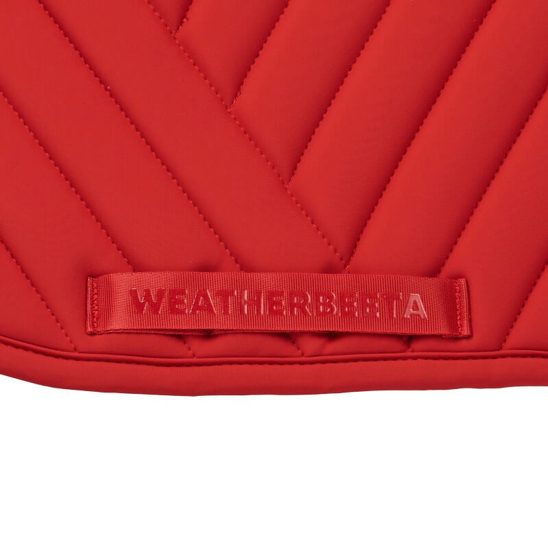 Weatherbeeta Softshell Pro Grip Euro Jump Saddle Pad Red
