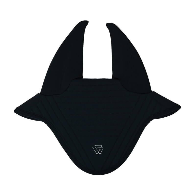 Weatherbeeta Softshell Quilted Ear Bonnet Black