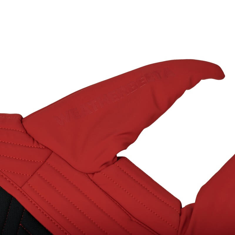 Weatherbeeta Softshell Quilted Ear Bonnet Red